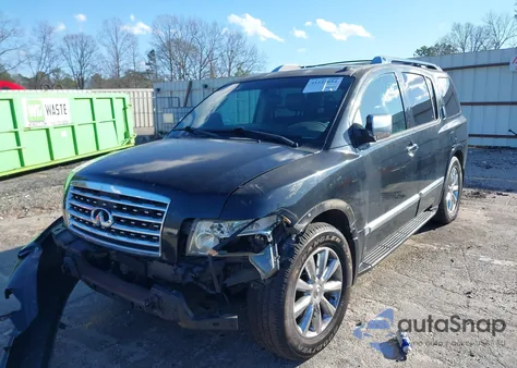 2008 Infiniti Qx56 z USA, uszkodzony, nr VIN 5N3AA08D48N911538